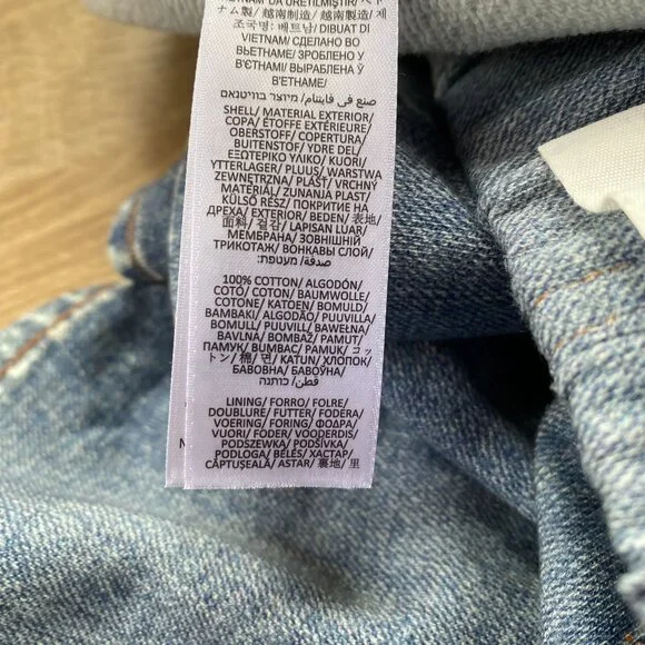 NWT Rag & Bone Miramar Cotton Walking Jean Shorts Blue Small - Picture 10 of 13